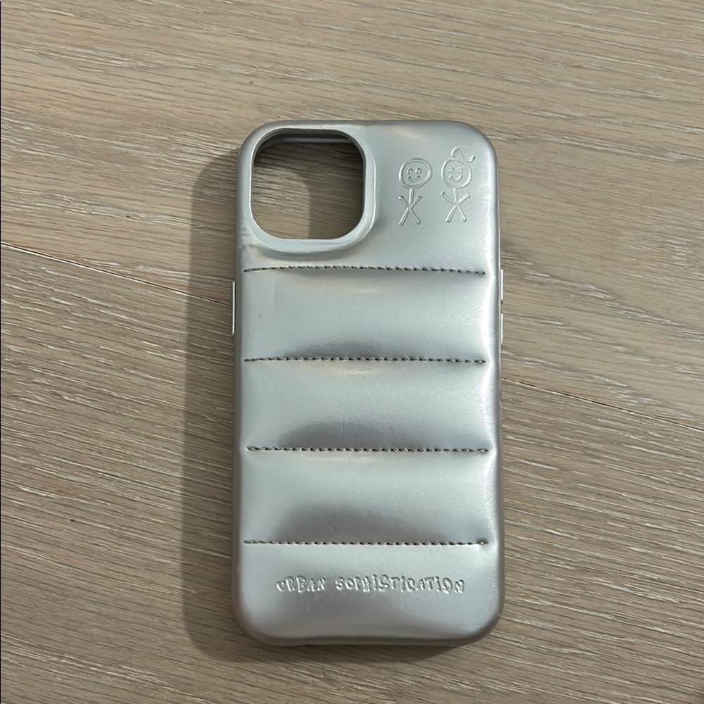 Silver Phone Case